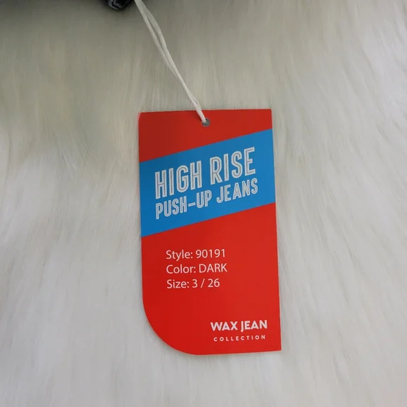 Wax High-Rise Push-up Jeans - Picture 3 of 4
